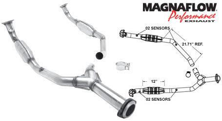 Magnaflow catalytic converter 93696 land rover range rover