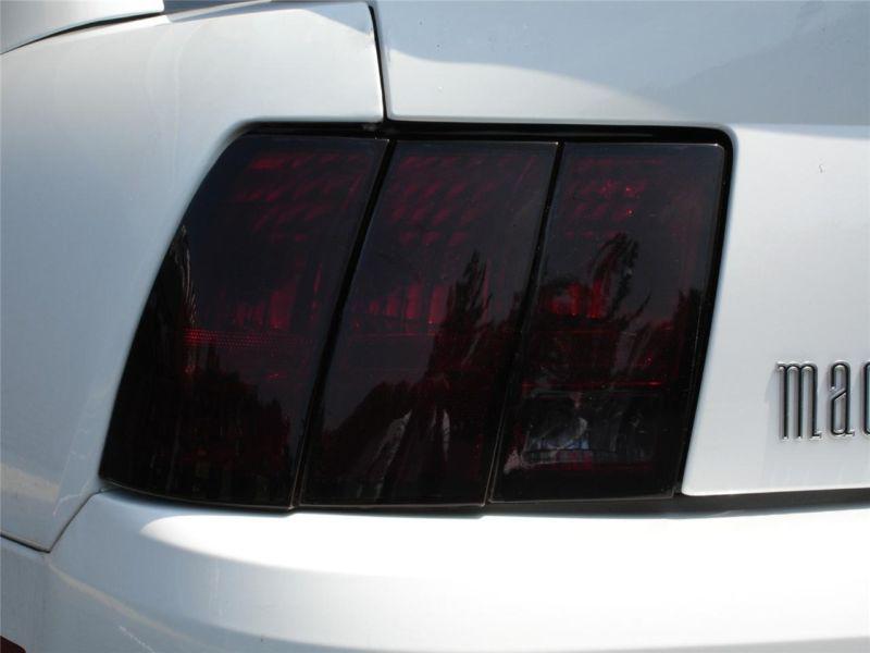 Ford mustang smoke colored tail light film  overlays 1999-2004