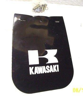 Kawasaki fender mud flap kx400 ke250 f11 f7 kx250 kt250 ahrma vintage mx enduro