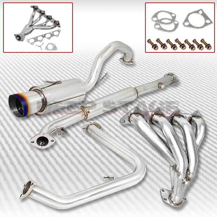 find-cat-back-exhaust-4-5-burnt-tip-muffler-header-00-05-mitsubishi