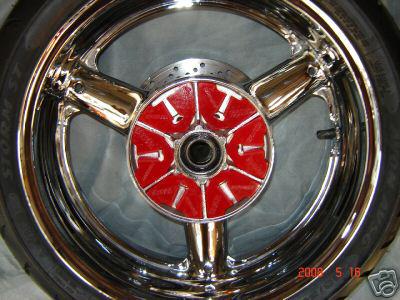 Suzuki busa hayabusa cush drive sprocket chrome turbo