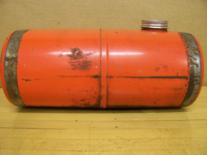 Vintage go kart mini bike gas engine garden tractor steel fuel tank