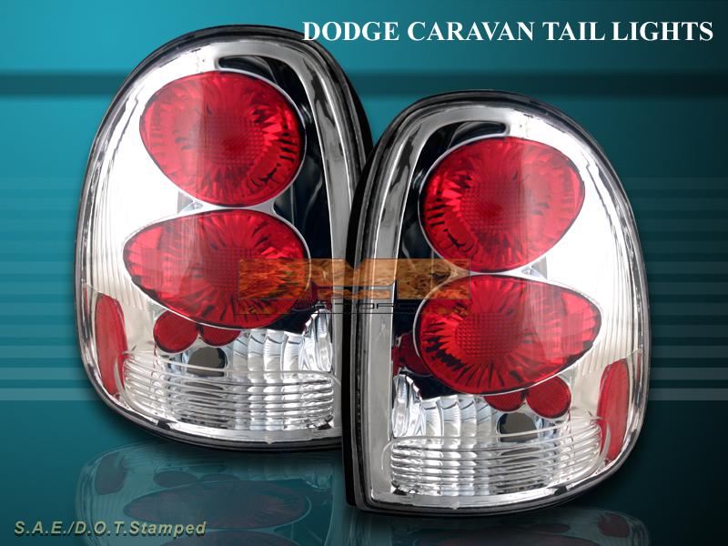 1996 1997 1998 1999 2000 2001 2002 2003 dodge caravan tail lights chrome durango