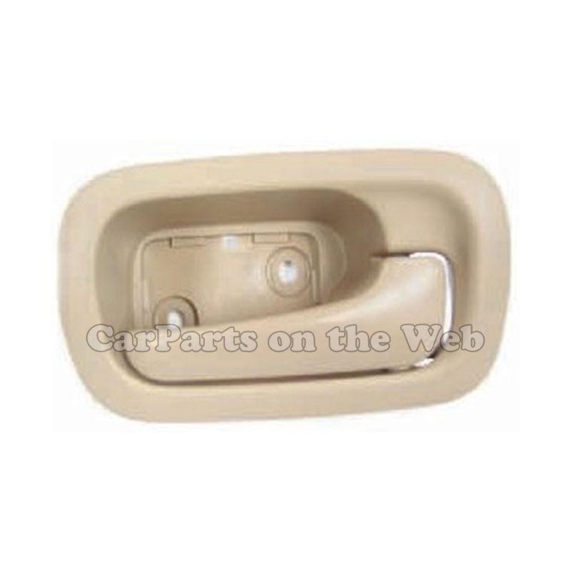 New 2002-2006 honda cr-v crv inner rear left door handle ivory/tan  ho1552108