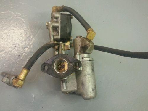 1971 mercury 7.5 hp carburator carb w/fuel pump etc.