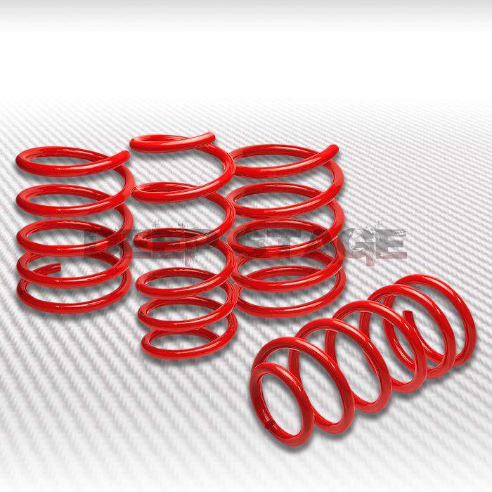 2"drop sport suspension racing lowering spring 02-06 nissan altima l31 sl red