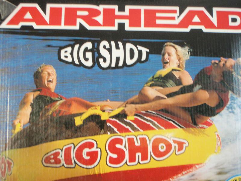 Air head big shot tube 253 bs1 1-4 riders 76" towable boating watersports ebay