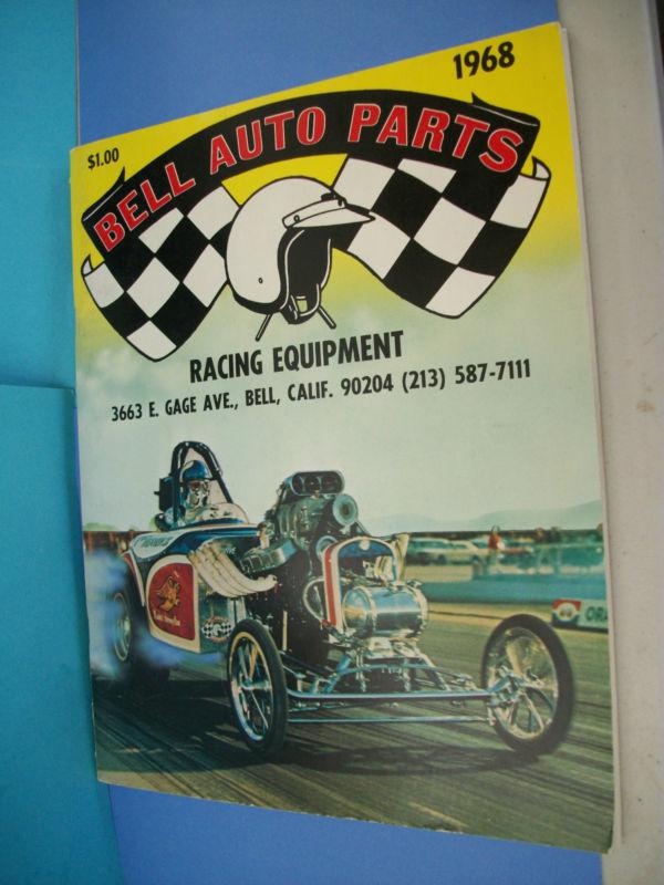 Bell auto parts racing equipment catolog 1968