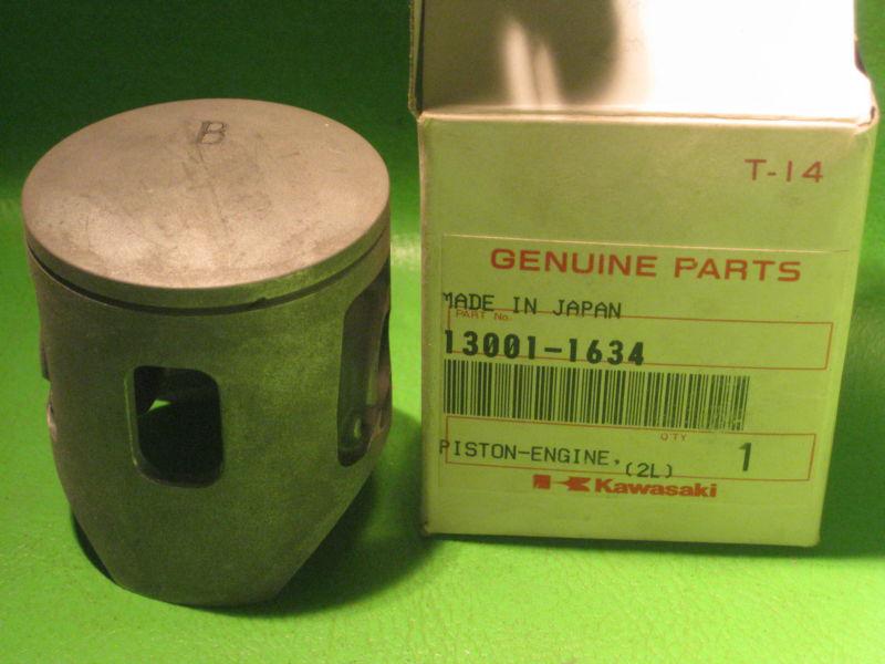 Kawasaki kx125-m1 2003 kawasaki piston "b" size oem #13001-1634