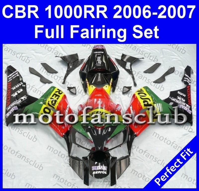 Fit honda cbr1000rr 06 07 cbr 1000 rr 2006 2007 fairing bodywork #31 c