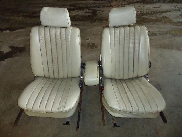 Mercedes benz w107 350sl 450sl 380sl tan seats w arm rest gd cond used orig