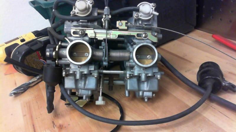 Suzuki gs500f 2009 carbs carburetors mikuni quad bobber