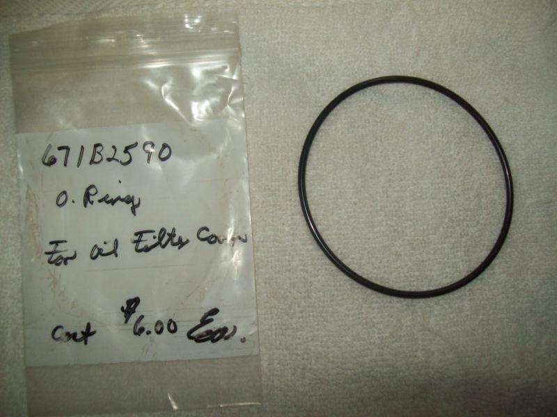 Kawasaki o ring part number  671b2590  for oil filter, new in plastic clear enve