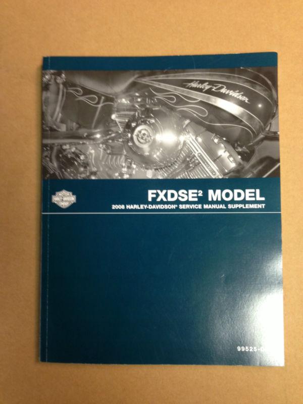 2008 harley davidson fxdse2 screamin eagle service repair manual supplement