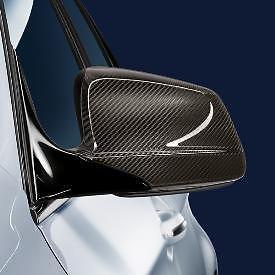 Bmw genuine m performance carbon fiber mirror cap left / right e60n e61n e64n