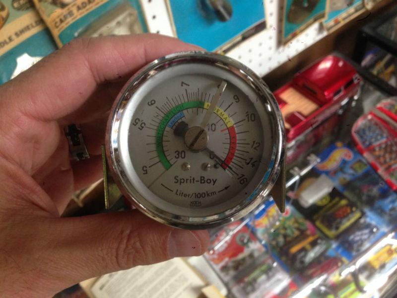 Ultra rare: nos koch gauge fuel consumption (vw, porsche,bmw,mercedes...)