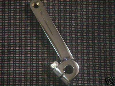 5 & 6 speed chrome shifter arm fit harley softail 85-up