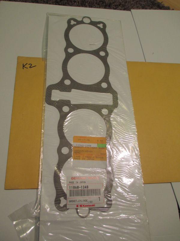 Kawasaki kz zx zr zn 650 750  cylinder base gasket 11060-1348 see yrs in desc