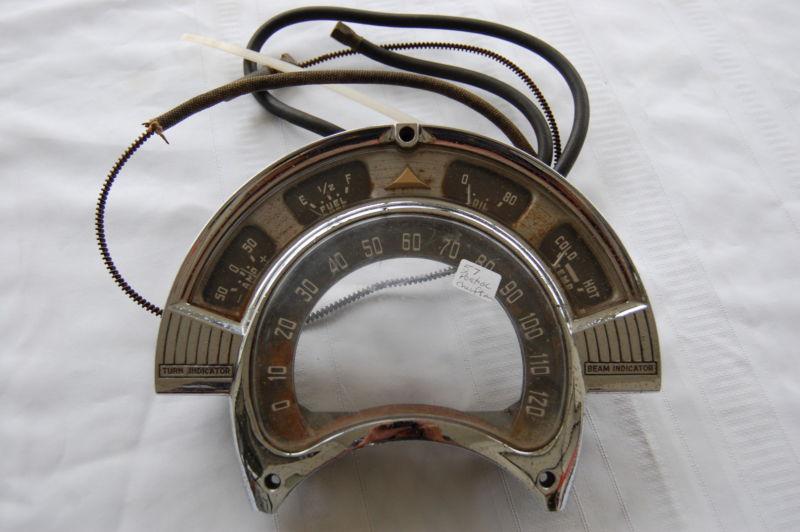 Instrument cluster, 1957 pontiac chieftan