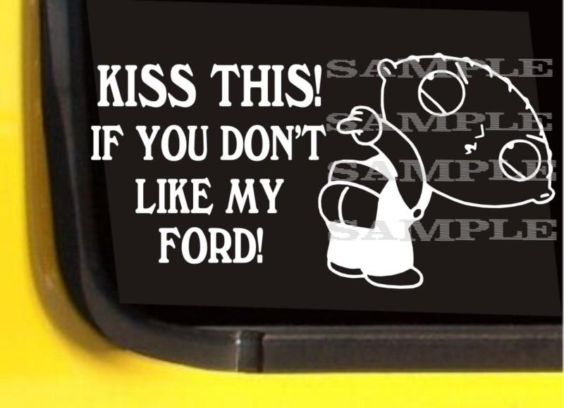 Ford truck mustang focus bronco probe ranger f 150 250 350 explorer escape decal