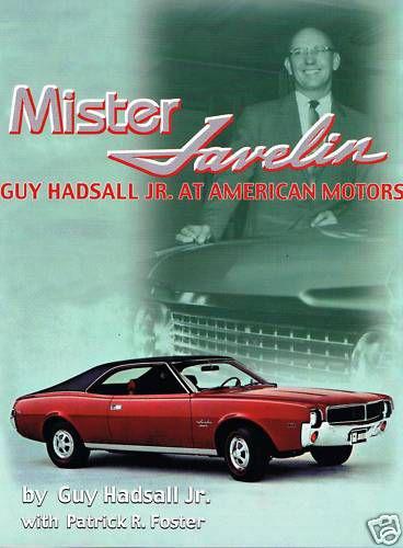 Mister amc javelin book great american motors book!!