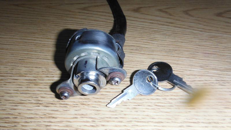 1973-74 indian me100 ignition switch with keys