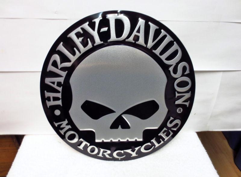 Harley davidson willie g. wall tin/sign