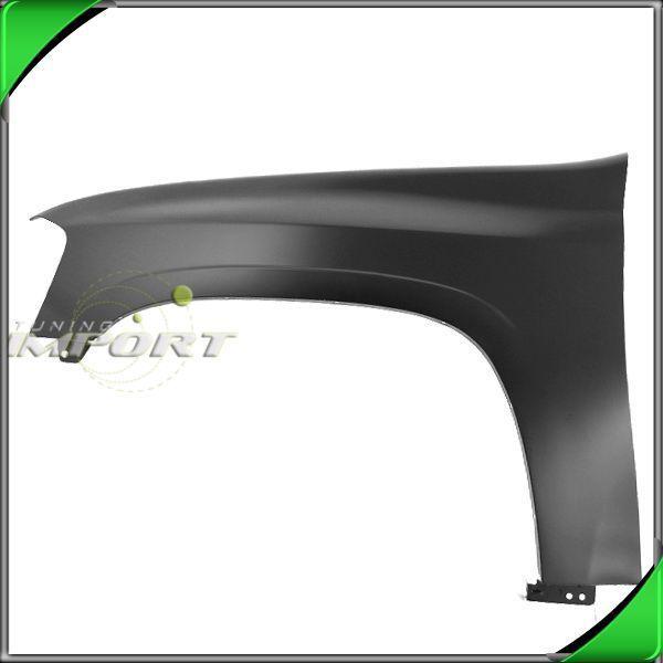 02-09 gmc envoy sle slt xl xuv primered black driver left side fender assembly