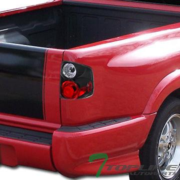 Blk *3d* altezza tail lights brake lamp 1994-2004 chevy s10 truck gmc s15 sonoma