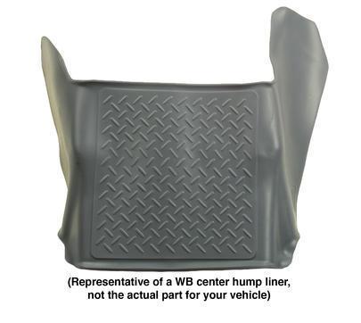 Husky liners 83232 center hump liner grey chevrolet silverado 2014