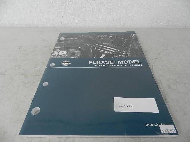 Nos oem new 2011 harley flhxse2 screamin eagle street glide parts catalog