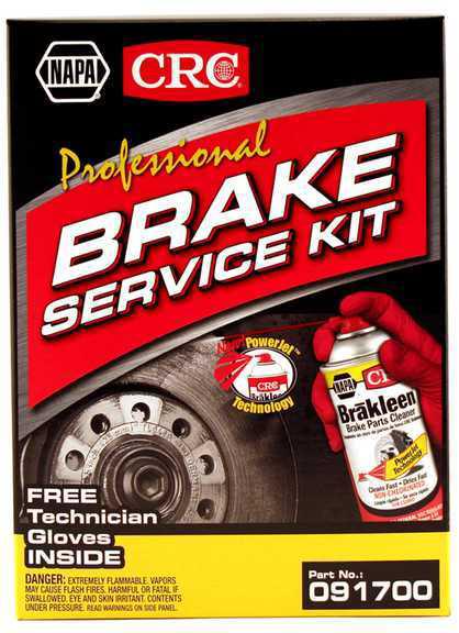 Crc chemicals crc 091700 - brake parts cleaner, brake service kit