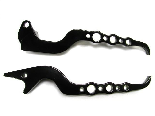 Brake clutch levers for 2004 2005 2006 2007 honda cbr1000rr cbr 1000 rr black