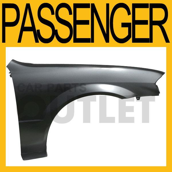 1999 2000 mazda protege car right fender assembly primed r/h replacement