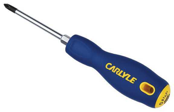 Carlyle hand tools cht sdp13 - screwdriver, round blade phillips; #1