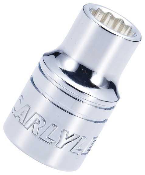 Carlyle hand tools cht s12114 - socket, 7/16""; shallow sae