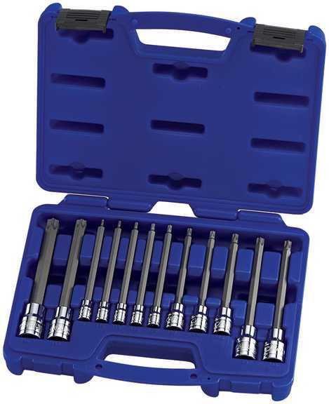 Carlyle hand tools cht bslt12 - socket set, long star metric