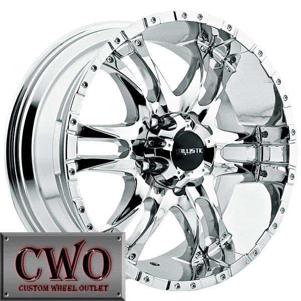 17 chrome wizard wheels rims 6x135 6 lug ford f150 expedition lincoln navigator