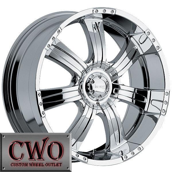 17 chrome poltergeist wheels rims 6x135 6 lug ford f150 expedition navigator