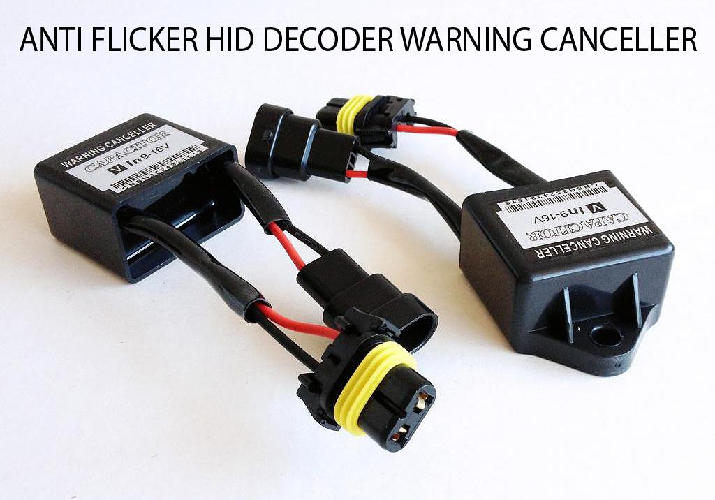 Tmz pair suzuki warning error decoder anti-flicker for xenon hid light fastship0