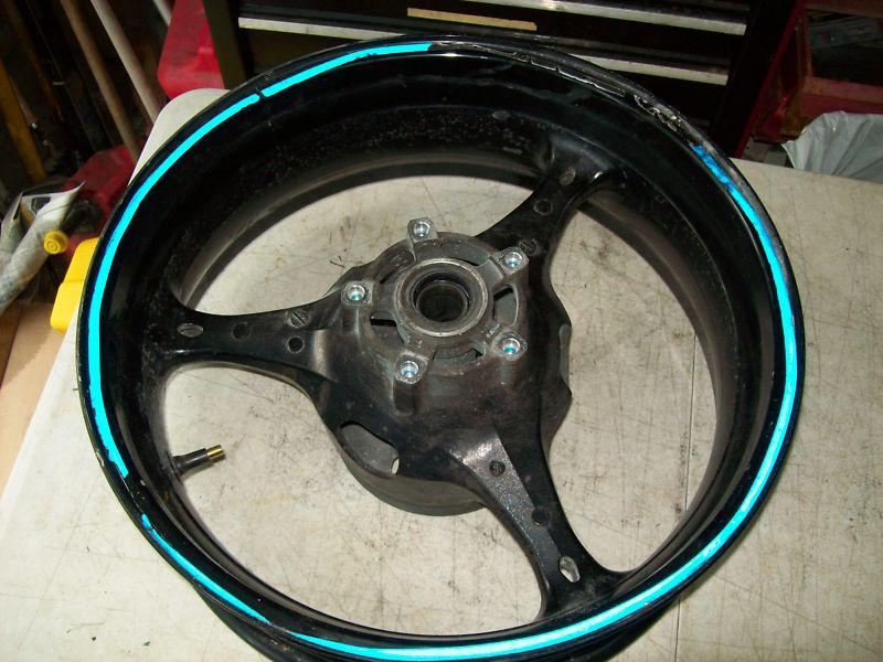 2006 suzuki gsxr600/750 rear rim / rear wheel