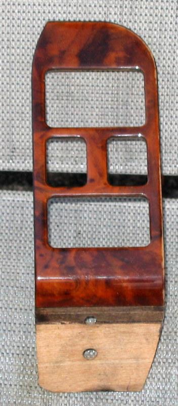 95 96 97 jaguar xj6 vanden plas master power window switch bezel wood