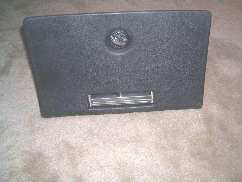 70-81 trans-am,firebird glove box door with a/c (black)