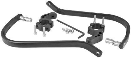 New msr evolution handguards and clamps (pair), black, pro-taper (11/8")