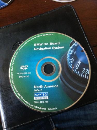 Genuine oem bmw 6-series navigation dvd 203 map release @ 2004-2 fits: 04 to 06