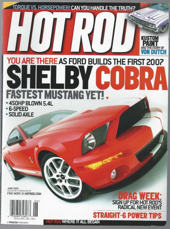 2005 hot rod  magazine june rat rod hot rod kustom