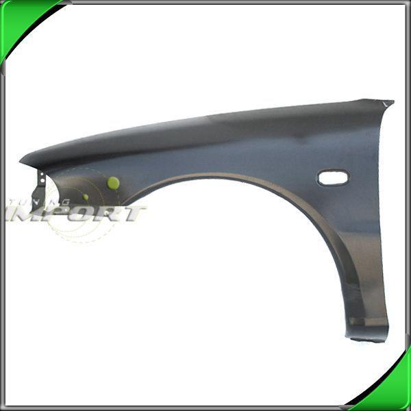 1993-1996 mitsubishi mirage left front fender primed black steel replacement lh