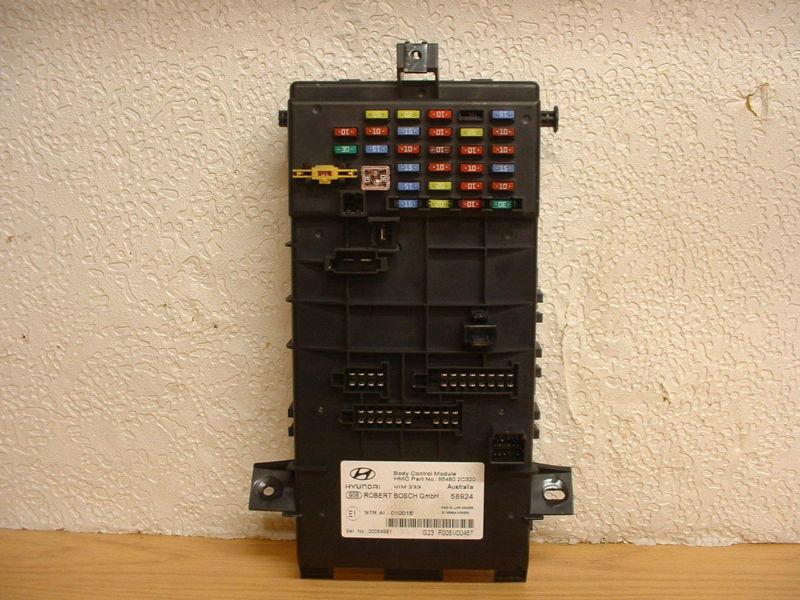 2003 hyundai tiburon bcm bcu body control module # 95480-2c320