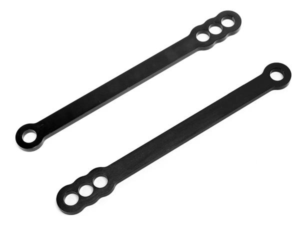 Lowering links black motorcycle link kit for 2003-2012 kawasaki zx-6r zx600