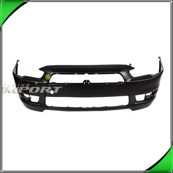 2008-2011 mits lancer non turbo primed abs plastic front bumper new replacement